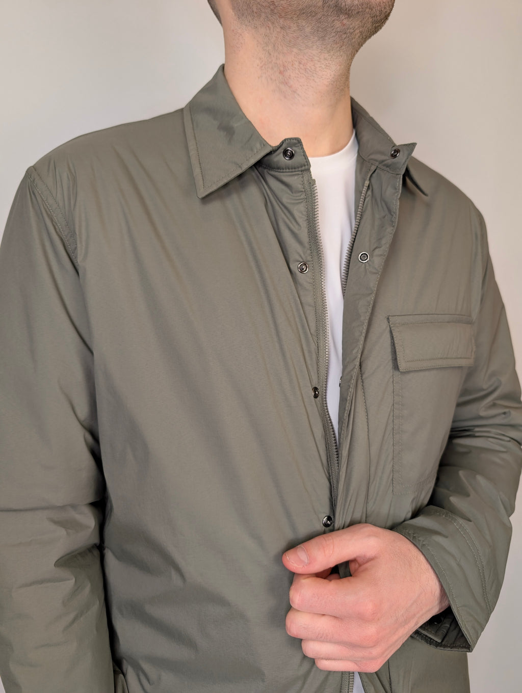 Giubbino taglio camicia X-CAPE