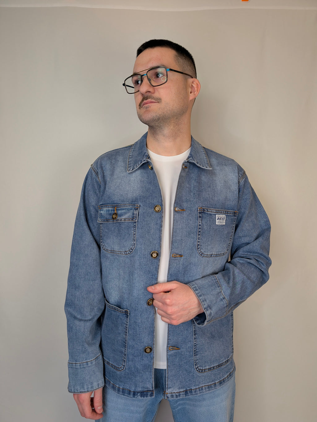 Giacca jeans worker RIFLE