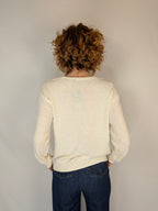 Maglia scollo v punto spugna VEROMODA