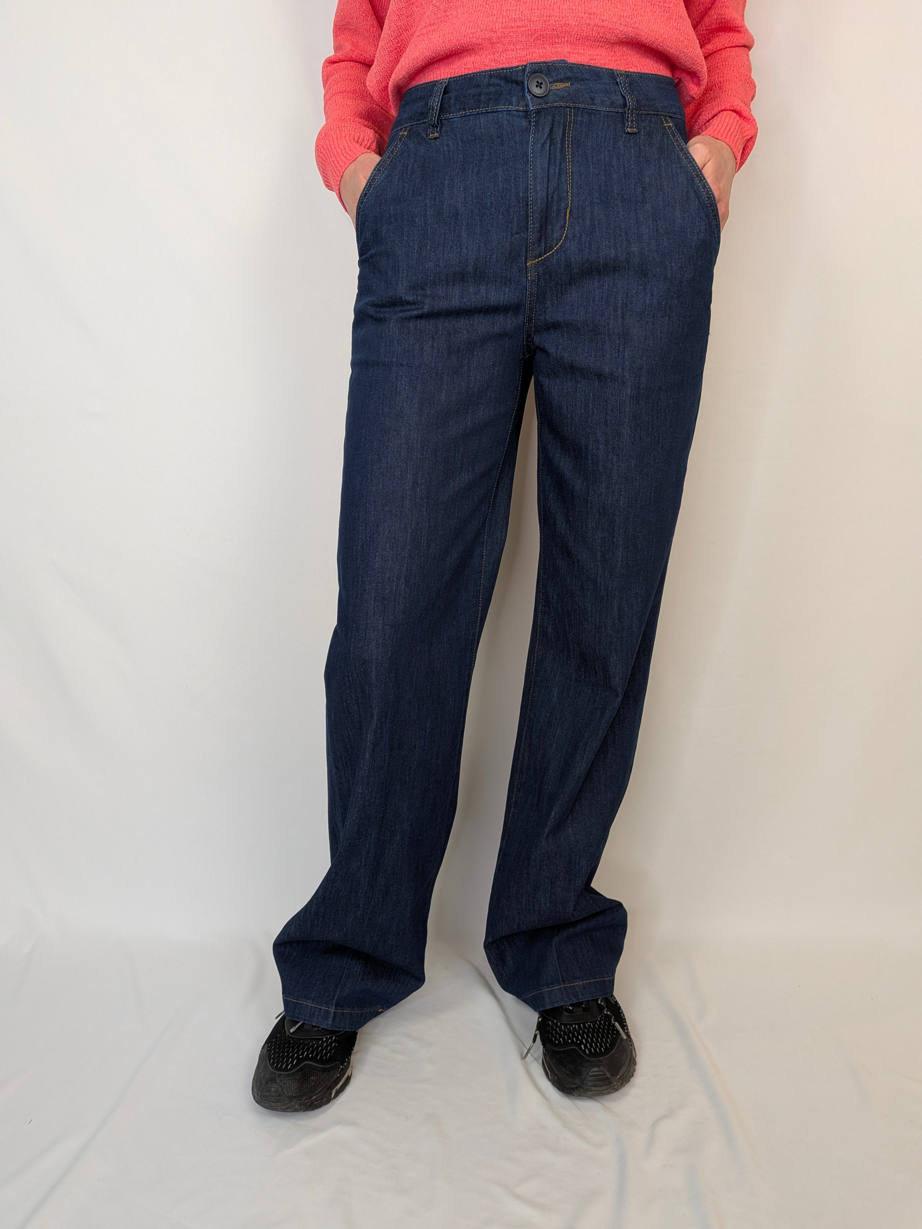 Jeans wide leg palazzo CHIARA D'ALBA