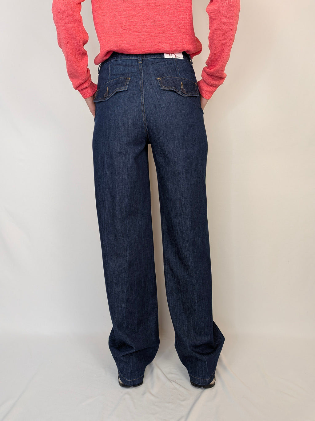 Jeans wide leg palazzo CHIARA D'ALBA