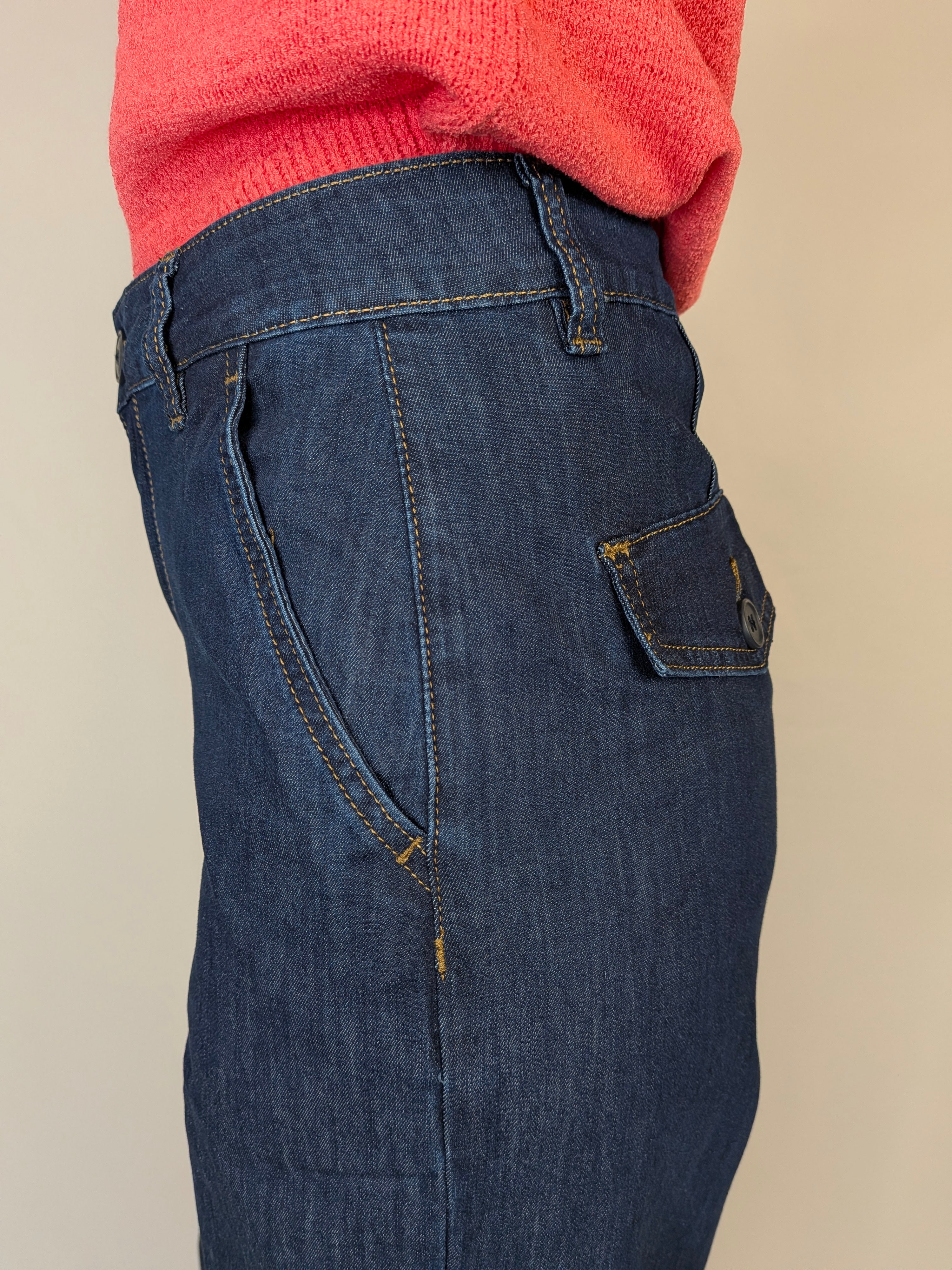 Jeans wide leg palazzo CHIARA D'ALBA