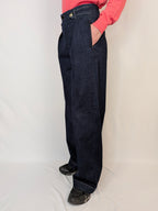 Jeans sailor pinces palazzo CHIARA D'ALBA