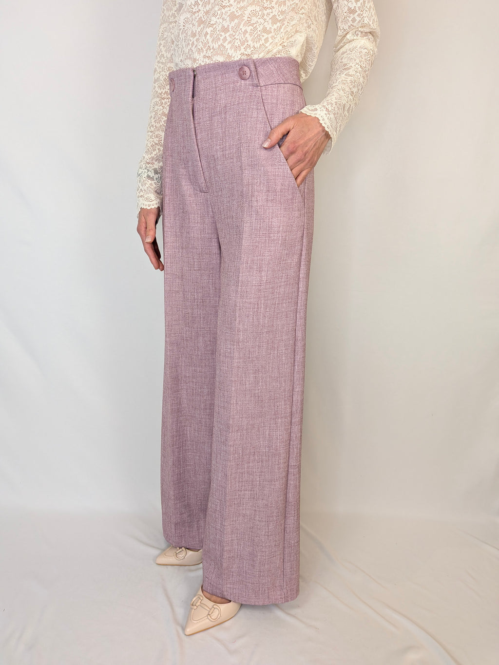 Pantalone bottoni palazzo RINASCIMENTO