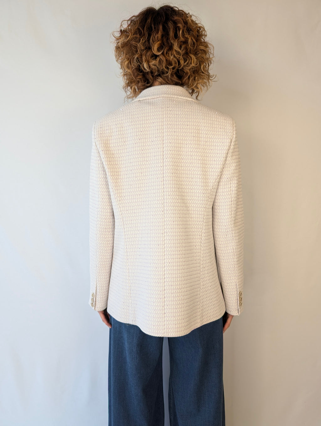 Giacca tweed paliettes SUSY MIX