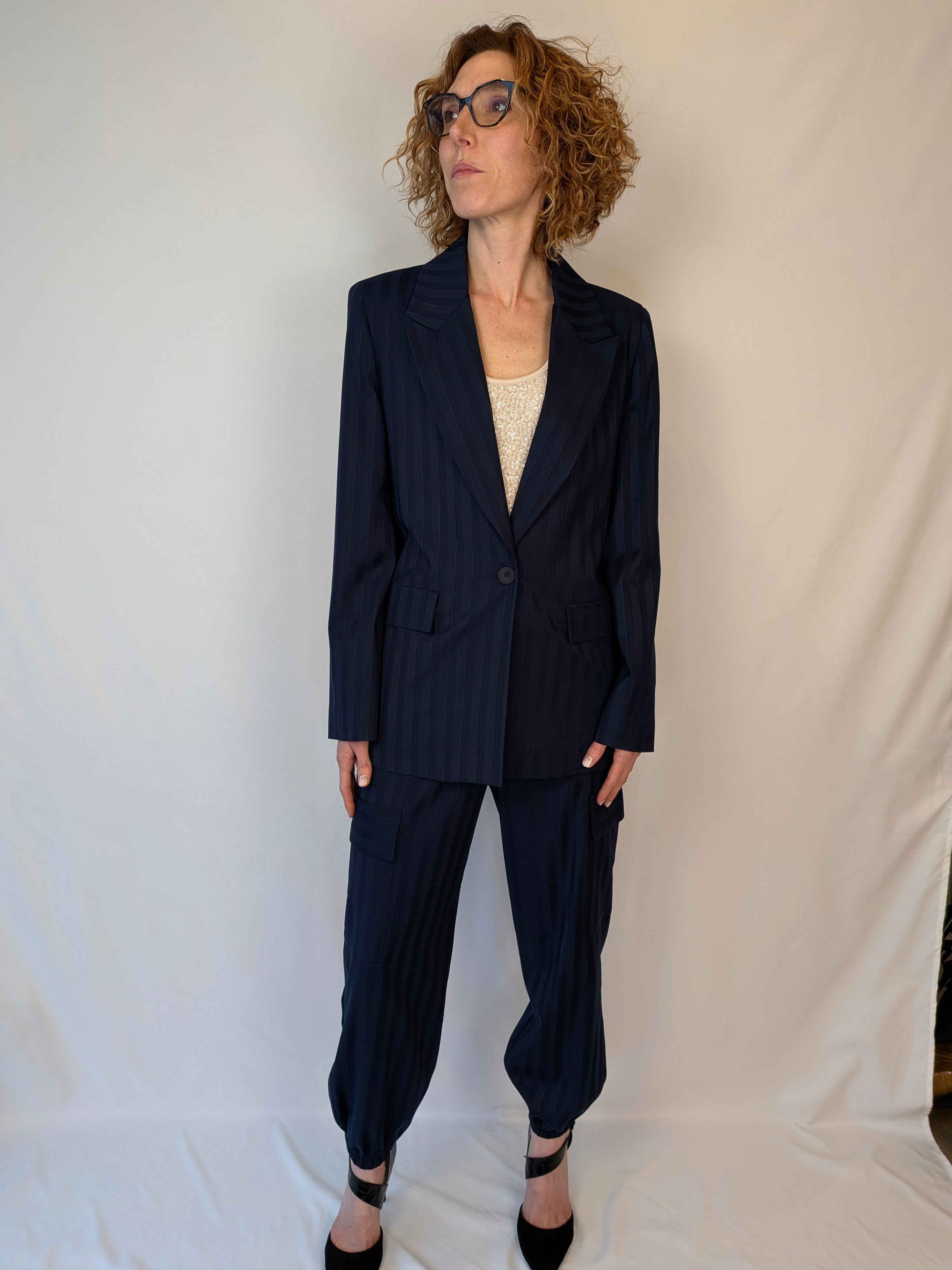 Completo gessato cargo SUSY MIX