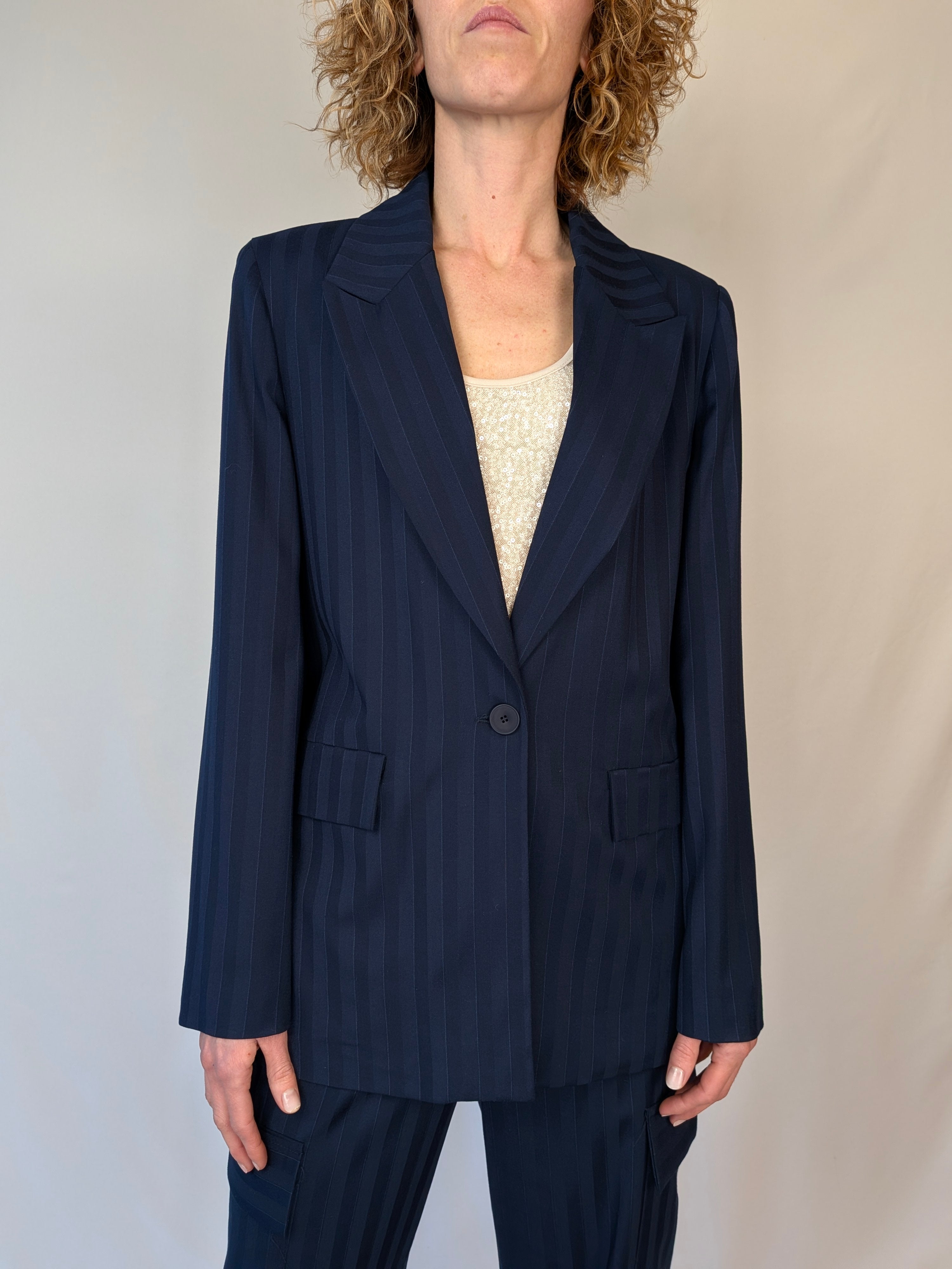 Completo gessato cargo SUSY MIX