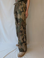 Pantalone cargo camouflage TWO WAY