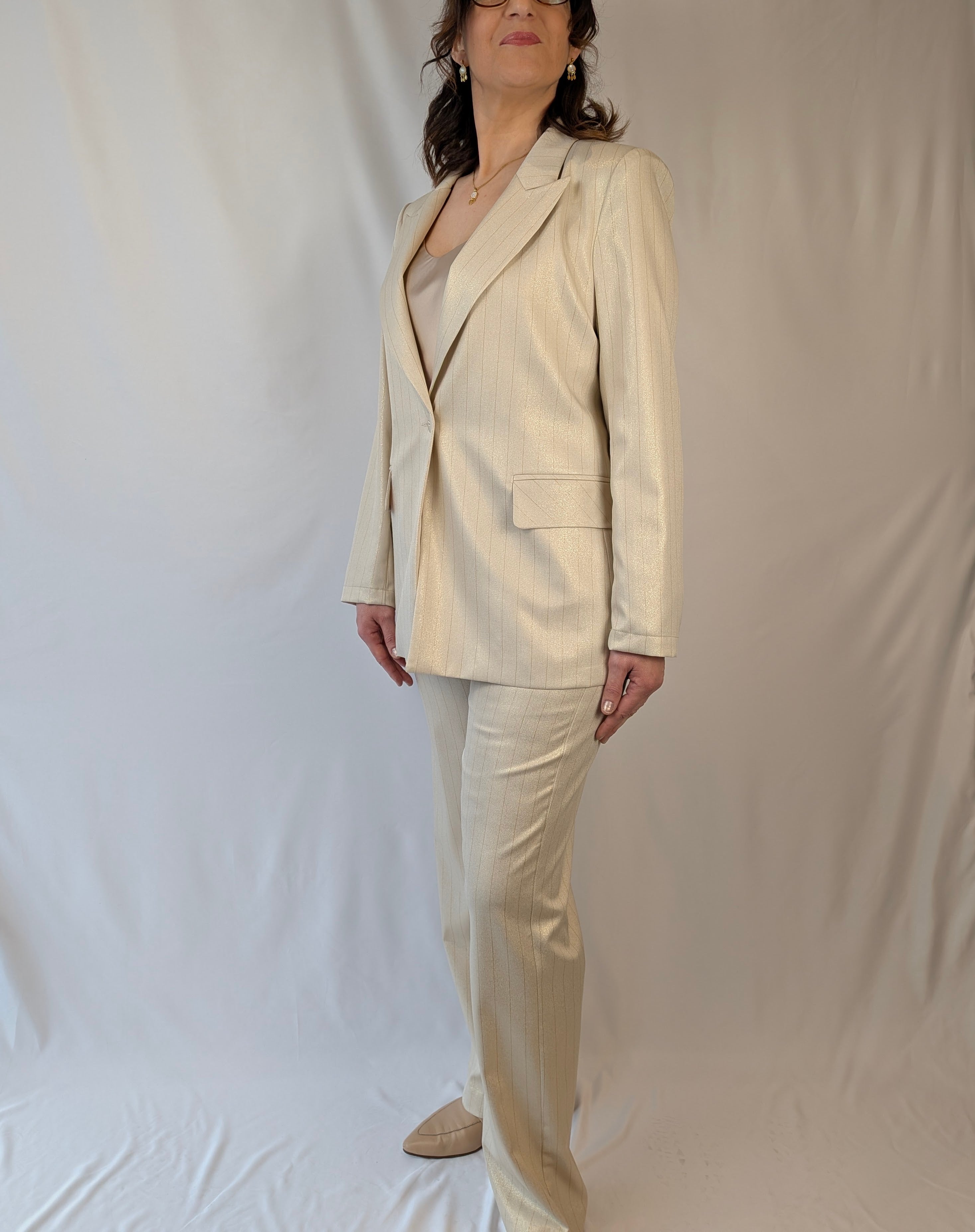 Tailleur gessato TOUJOURS FEMME