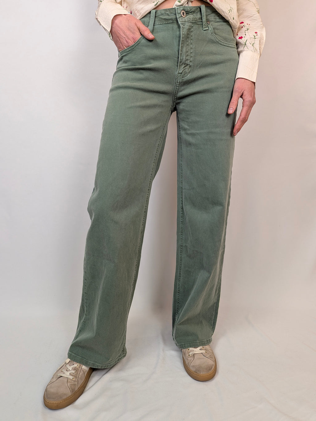 Jeans salvia MYASTREET