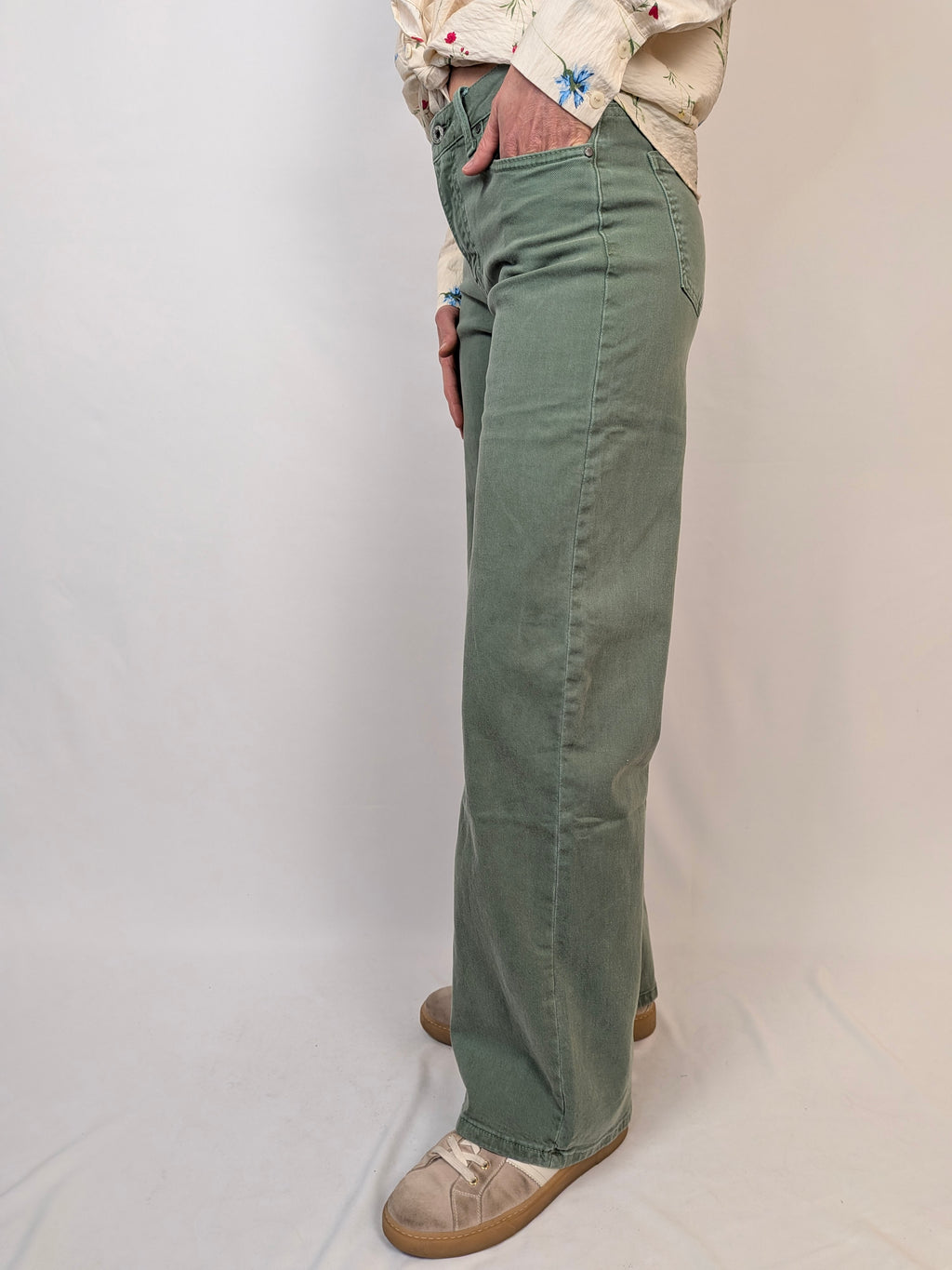 Jeans salvia MYASTREET