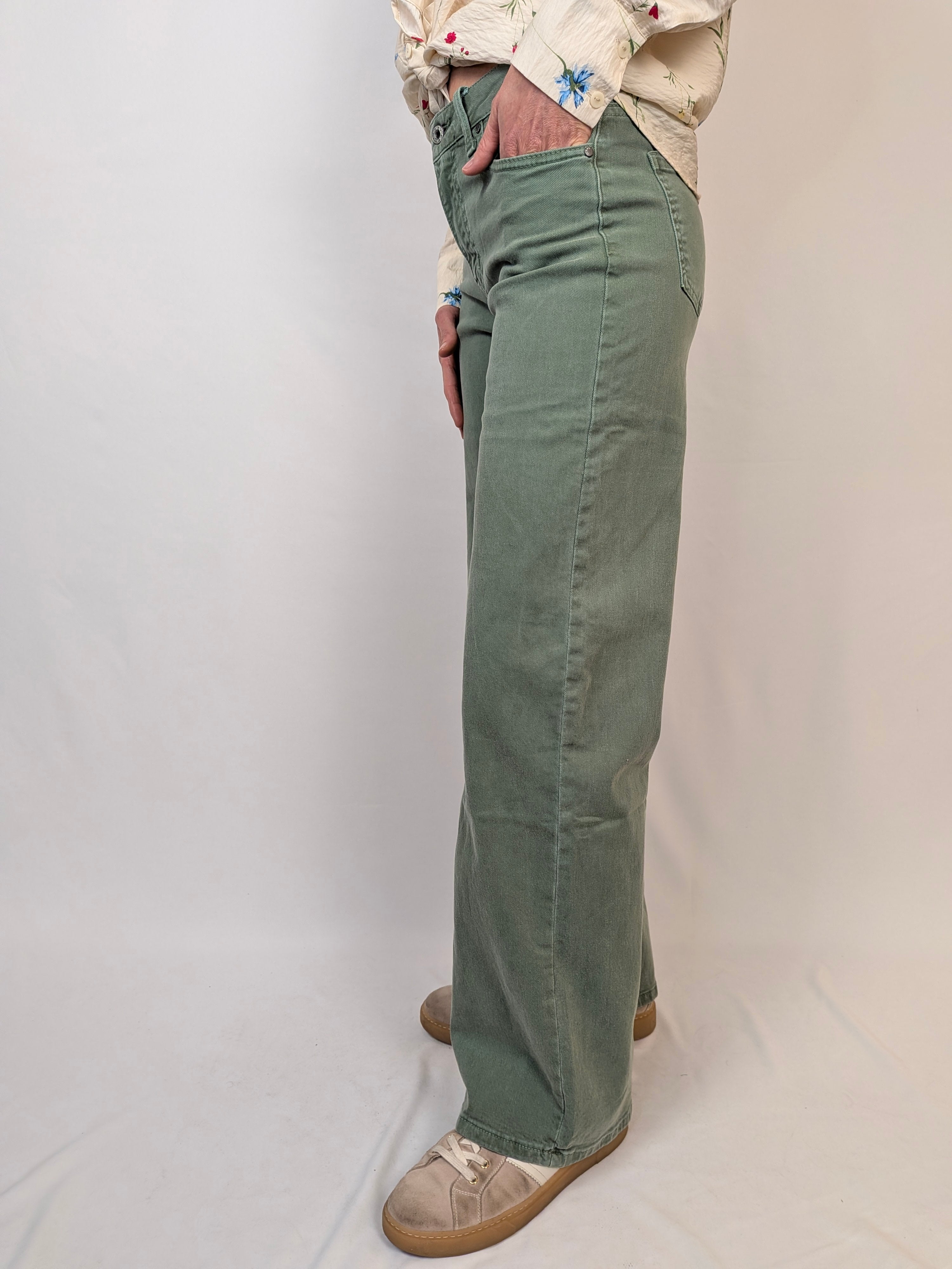 Jeans salvia MYASTREET