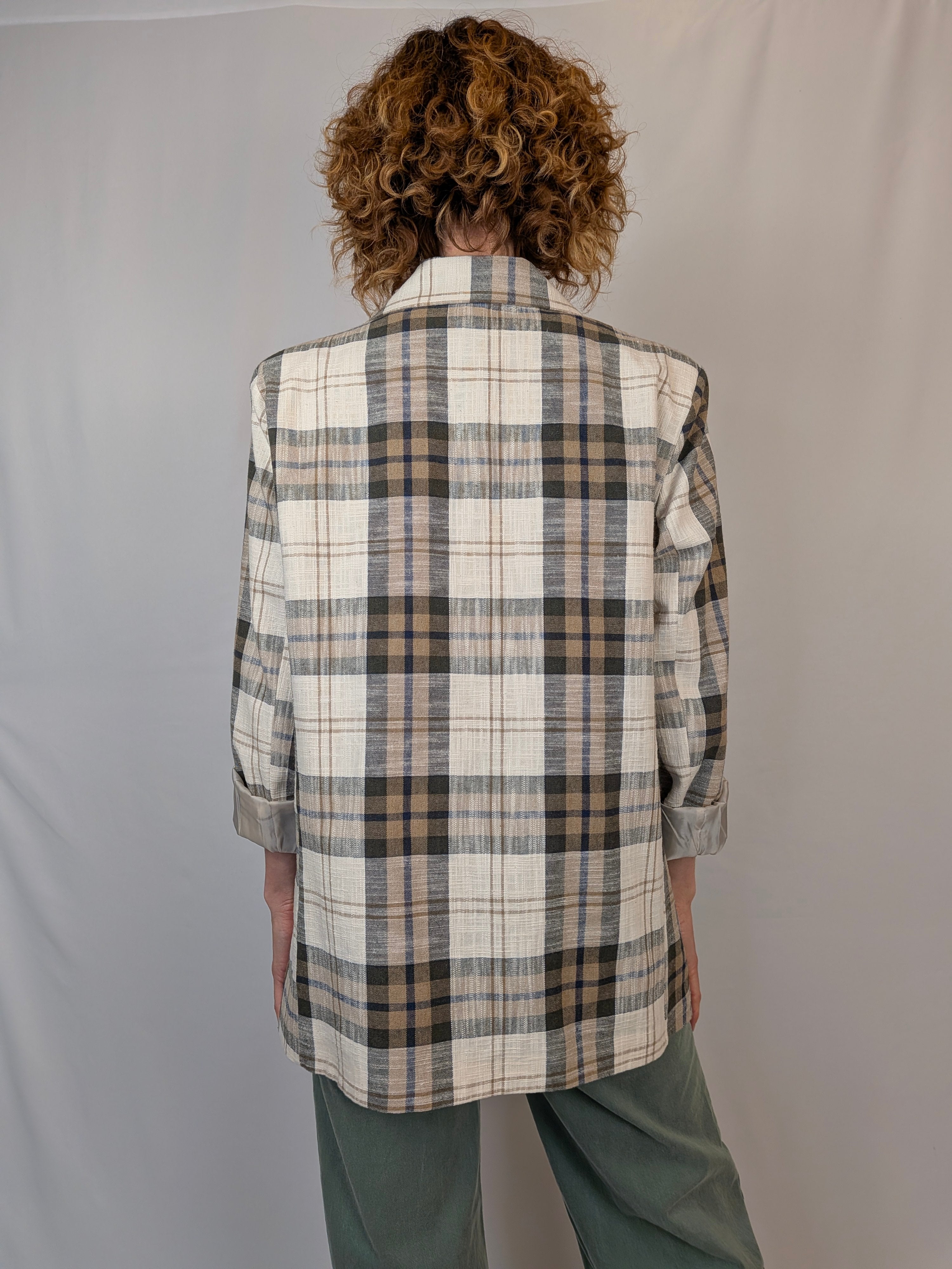 Blazer destrutturato check MYASTREET