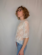 Casacca pizzo bottoncini SUSY MIX