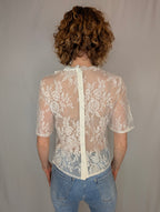 Casacca pizzo bottoncini SUSY MIX