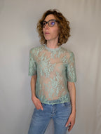 Casacca pizzo bottoncini SUSY MIX