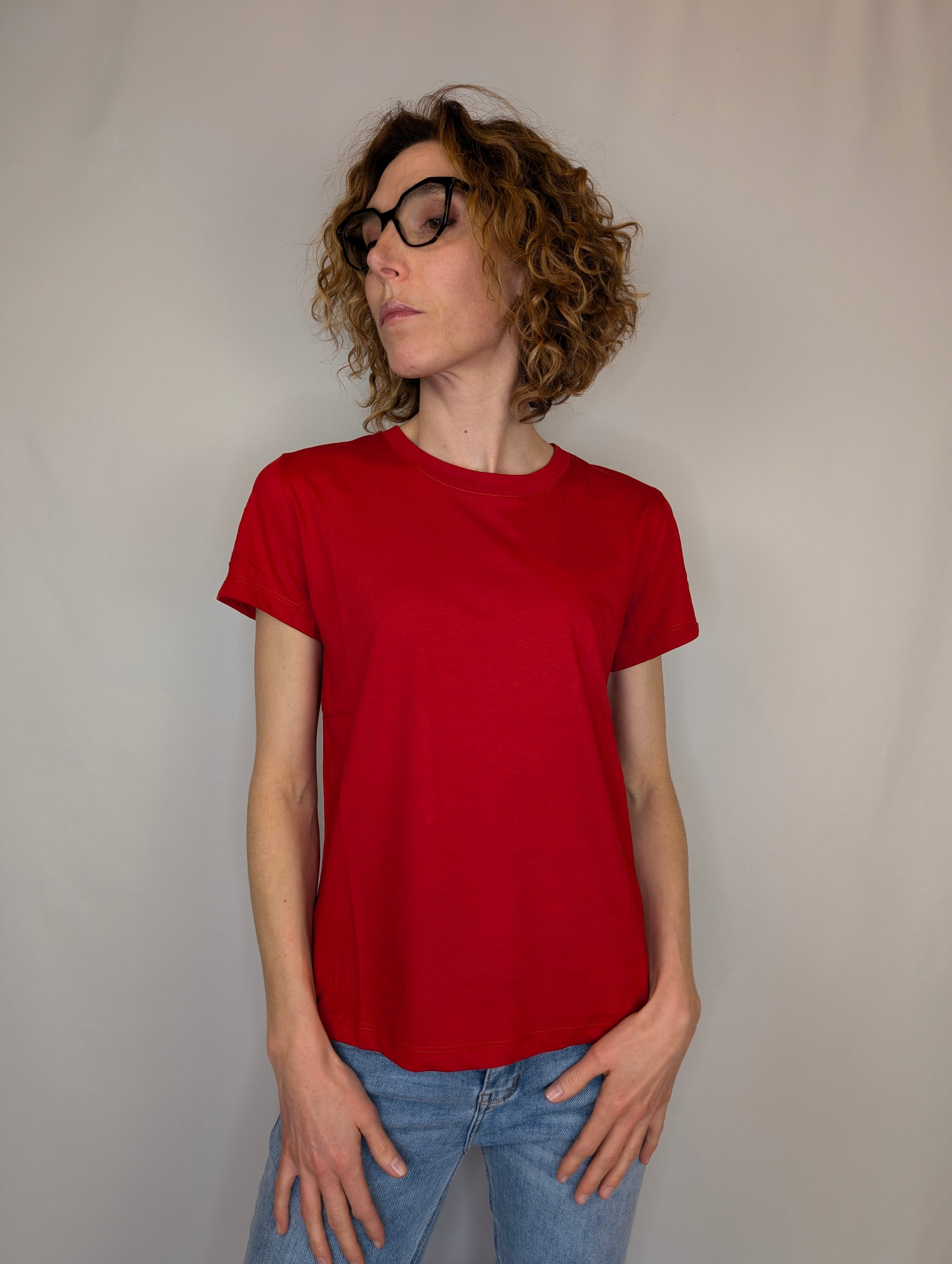 T-shirt unita girocollo SUSY MIX