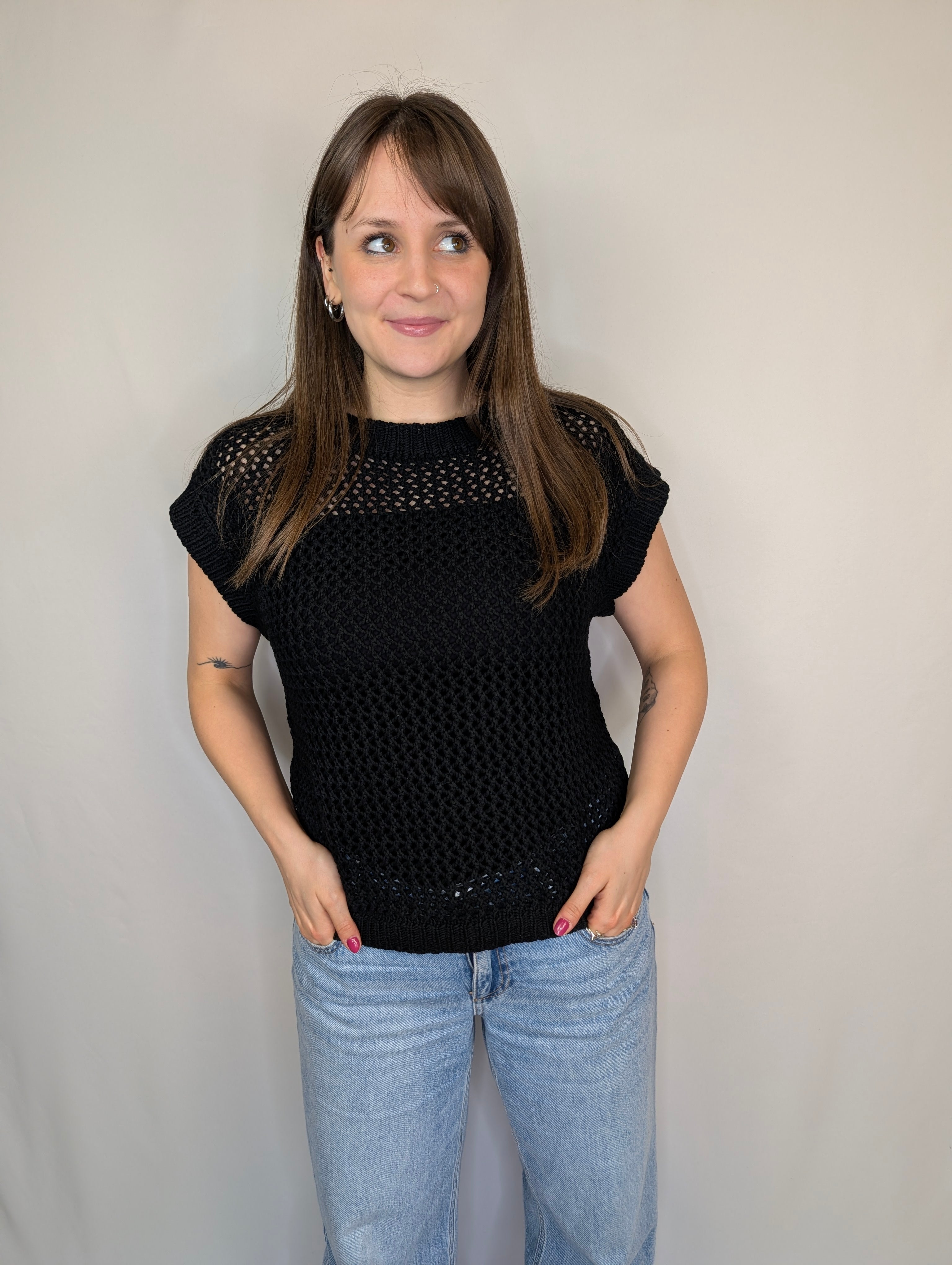 Gilet rete traforato SUSY MIX