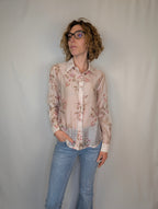 Camicia righe e fiori  SUSY MIX