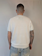 T-shirt filo righe CRANBERRY