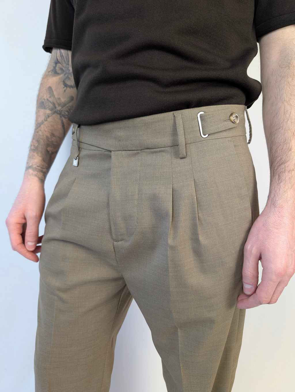 Pantalone doppia pinces WHY NOT BRAND