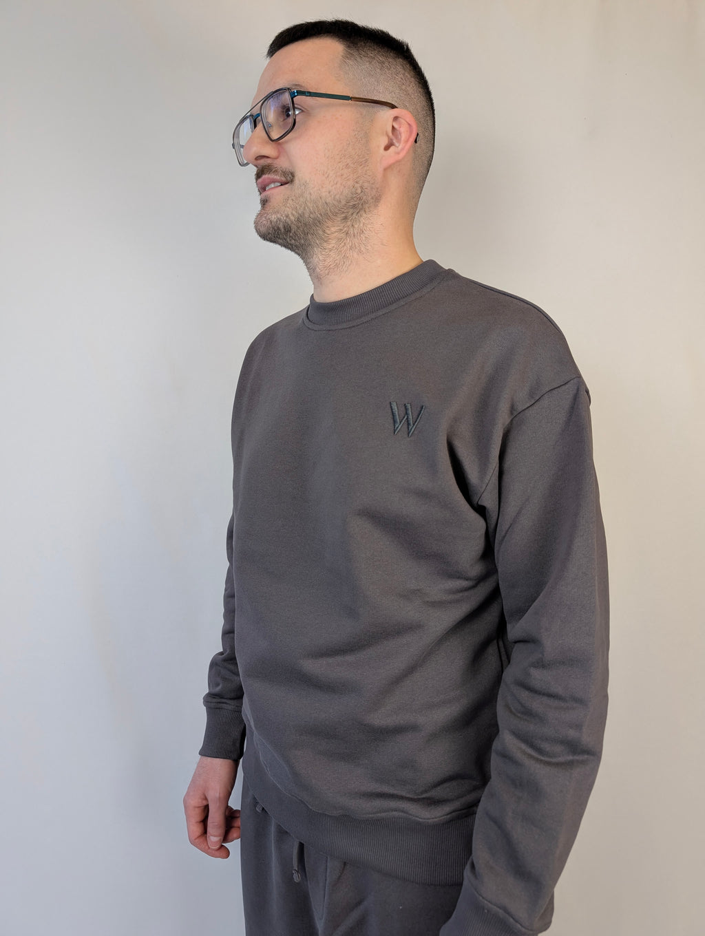 Felpa girocollo logo WHY NOT BRAND