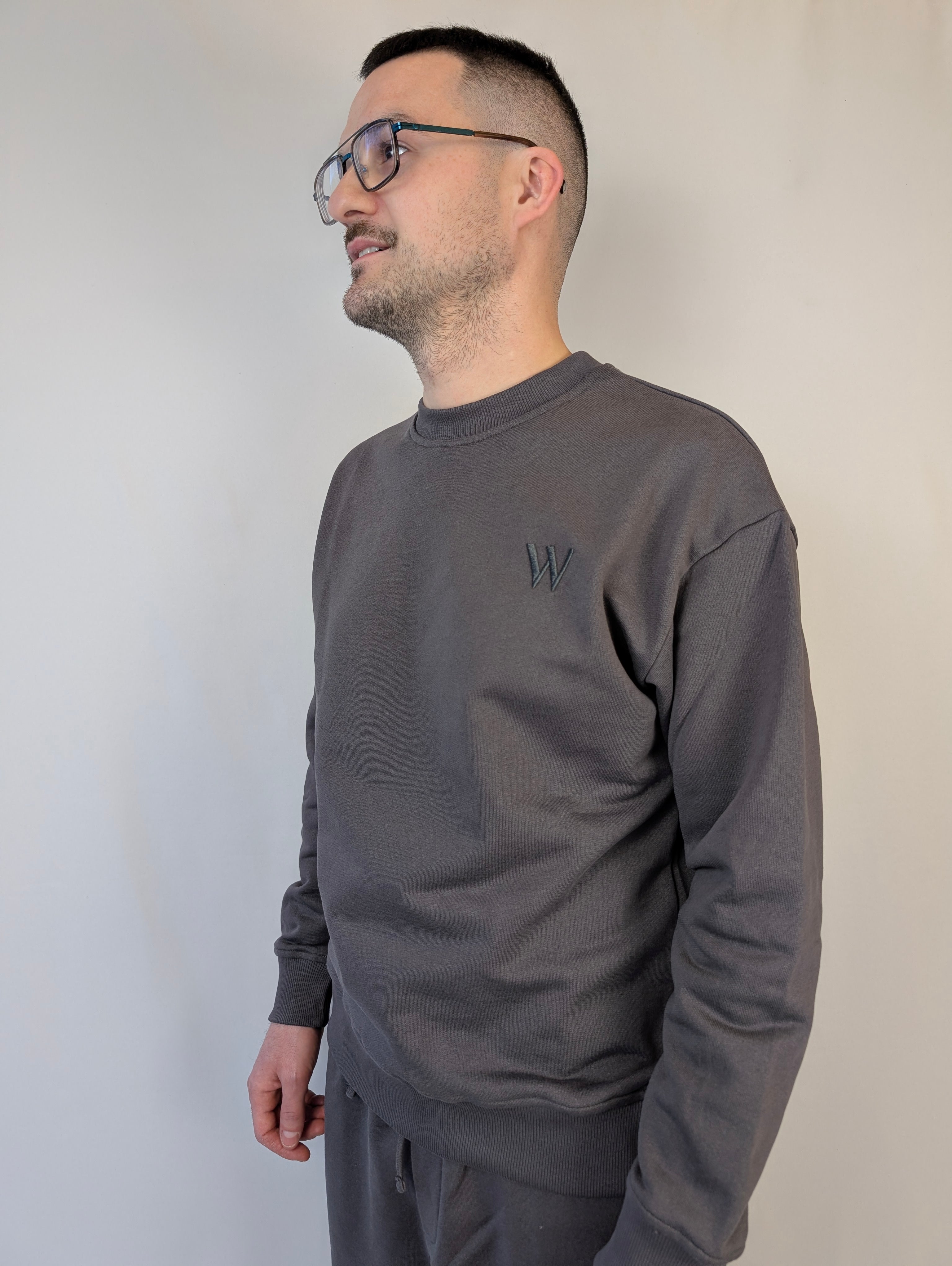 Felpa girocollo logo WHY NOT BRAND