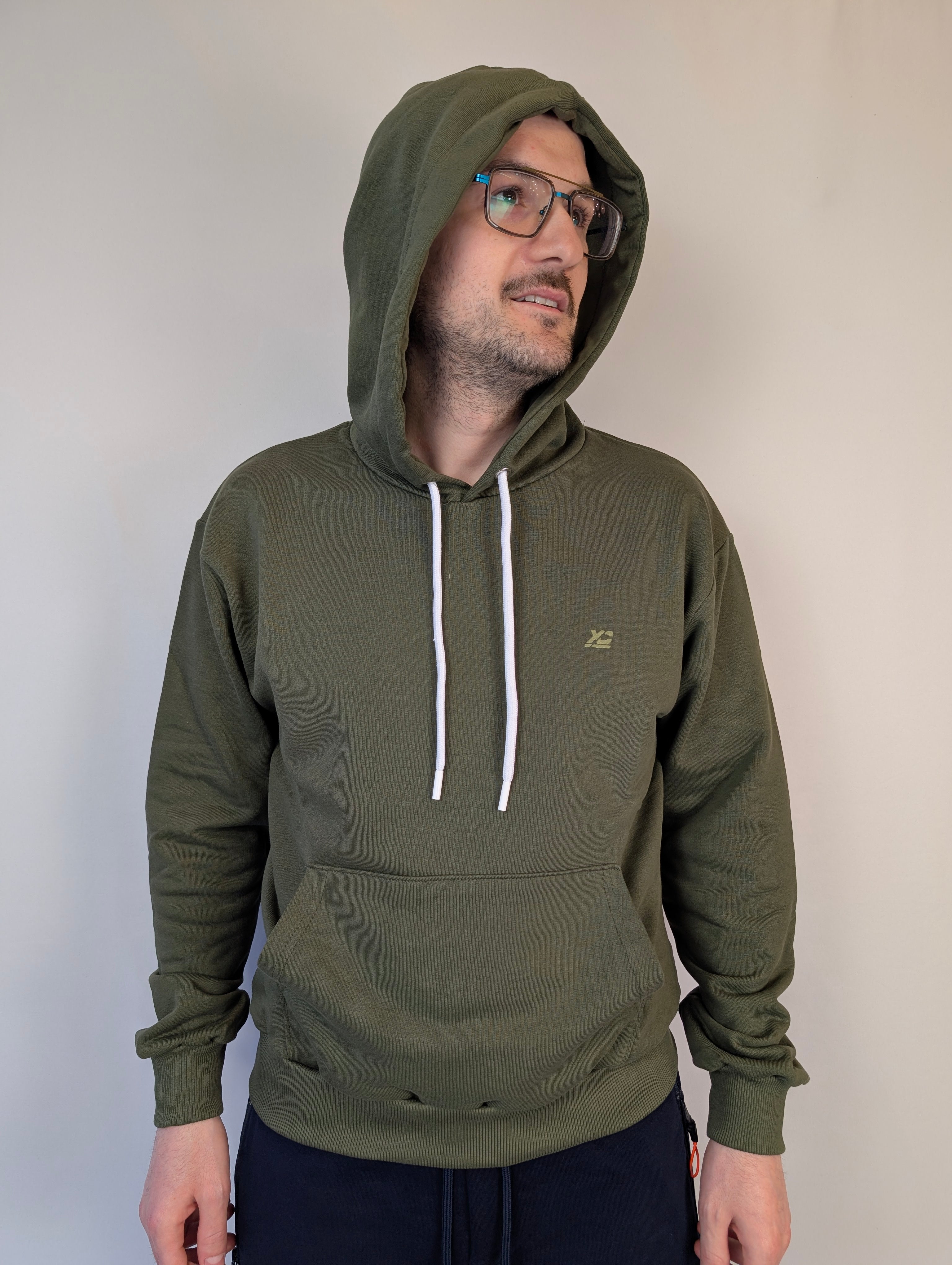 Felpa cappuccio logo X-CAPE