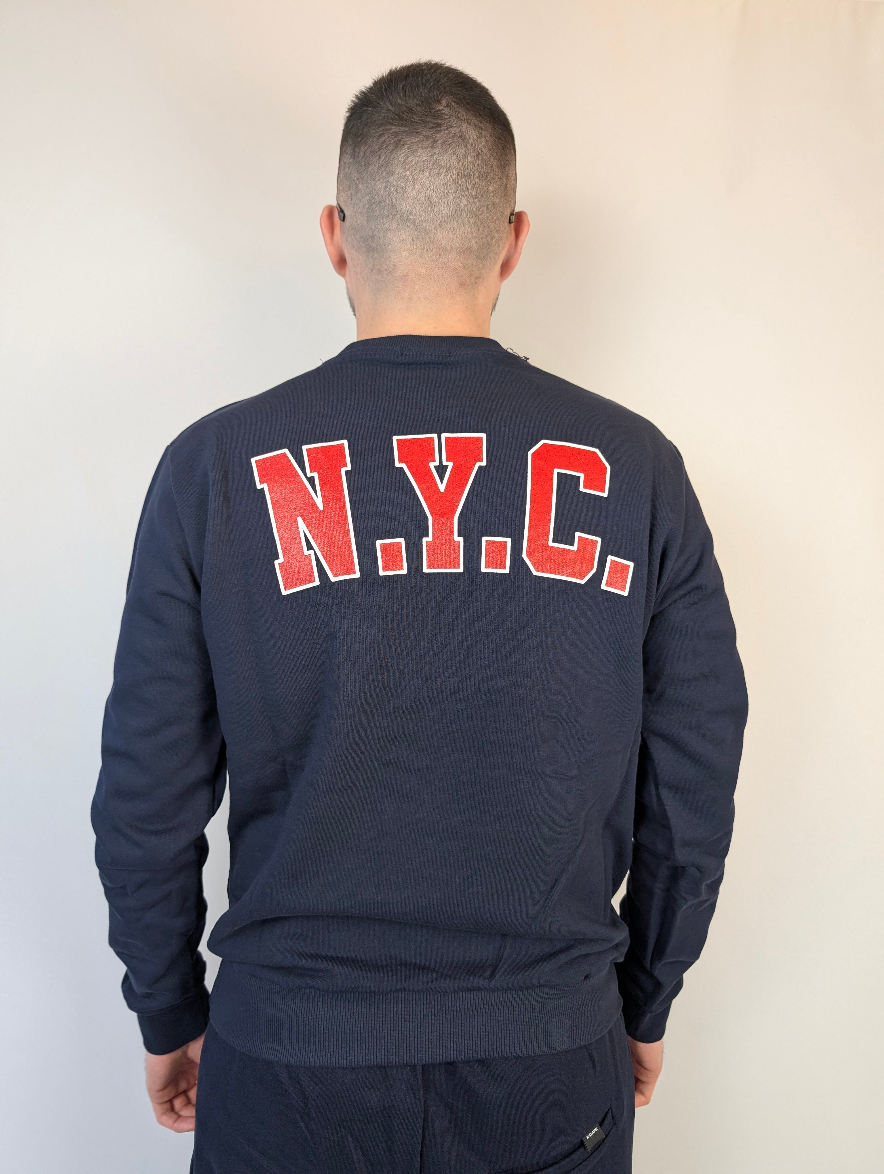 Felpa logo schiena X-CAPE