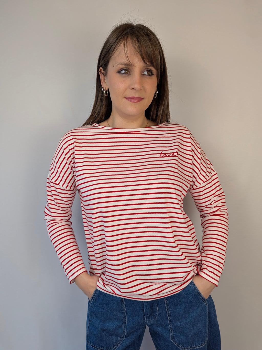 Maglia righe love SUSY MIX