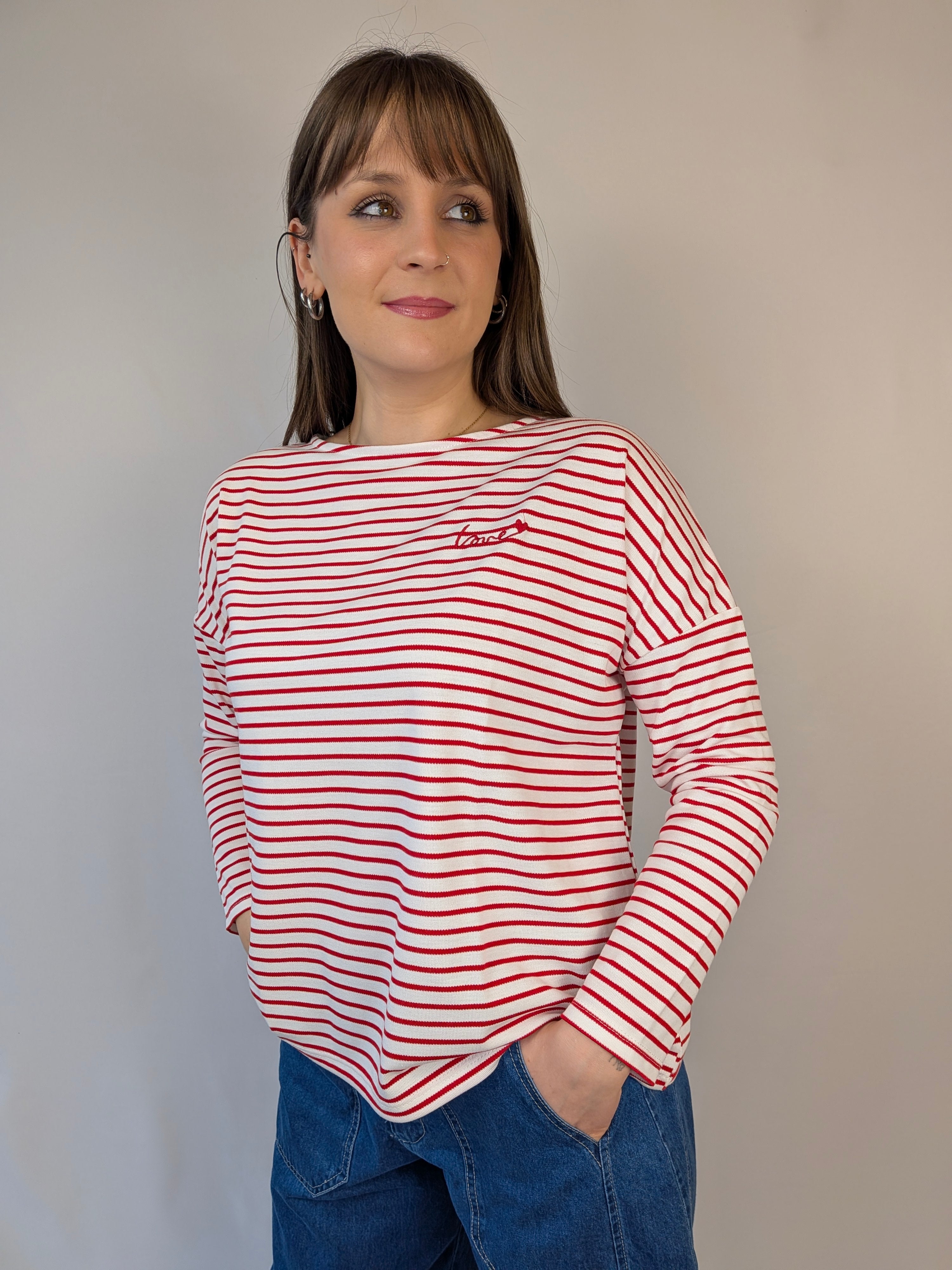 Maglia righe love SUSY MIX