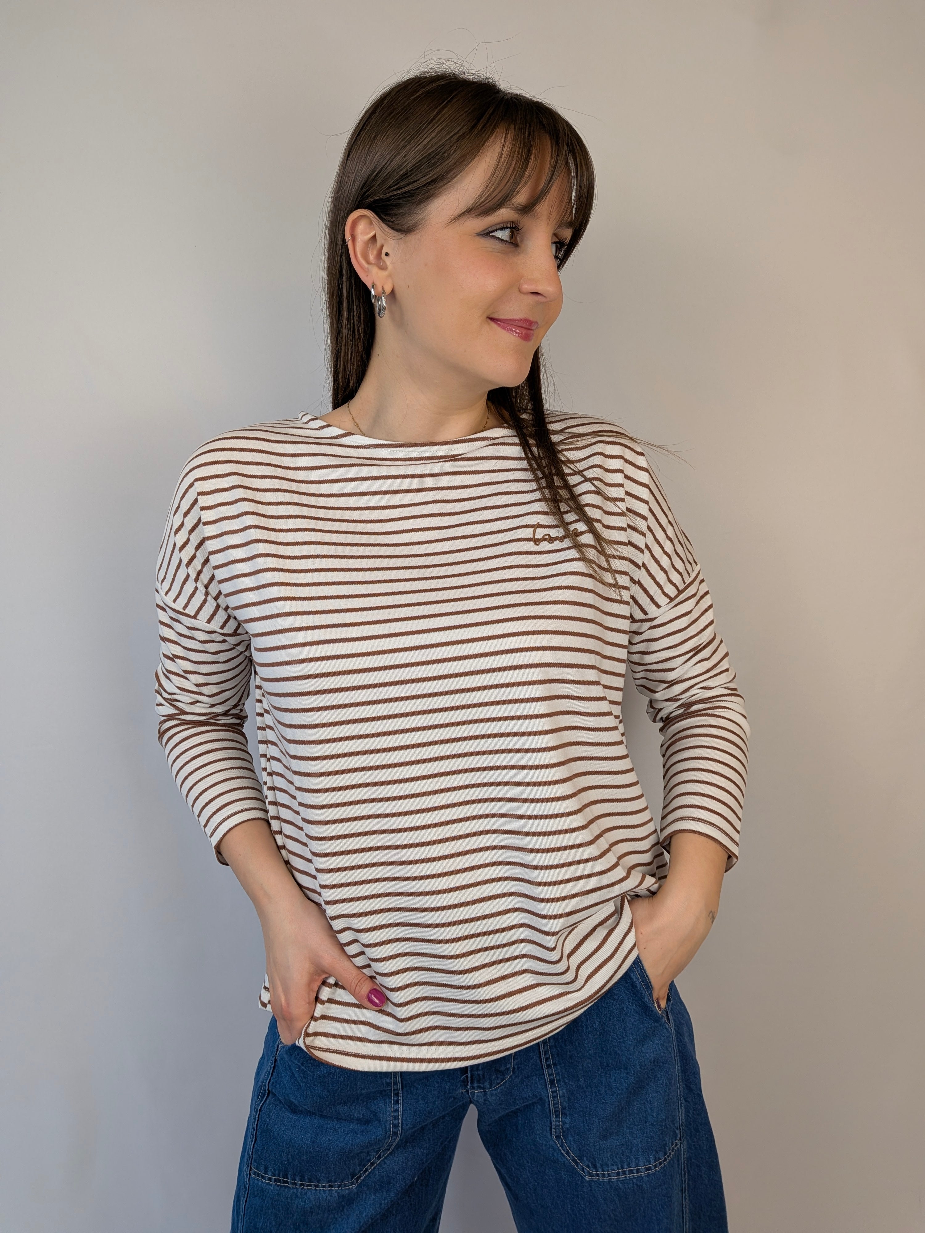 Maglia righe love SUSY MIX