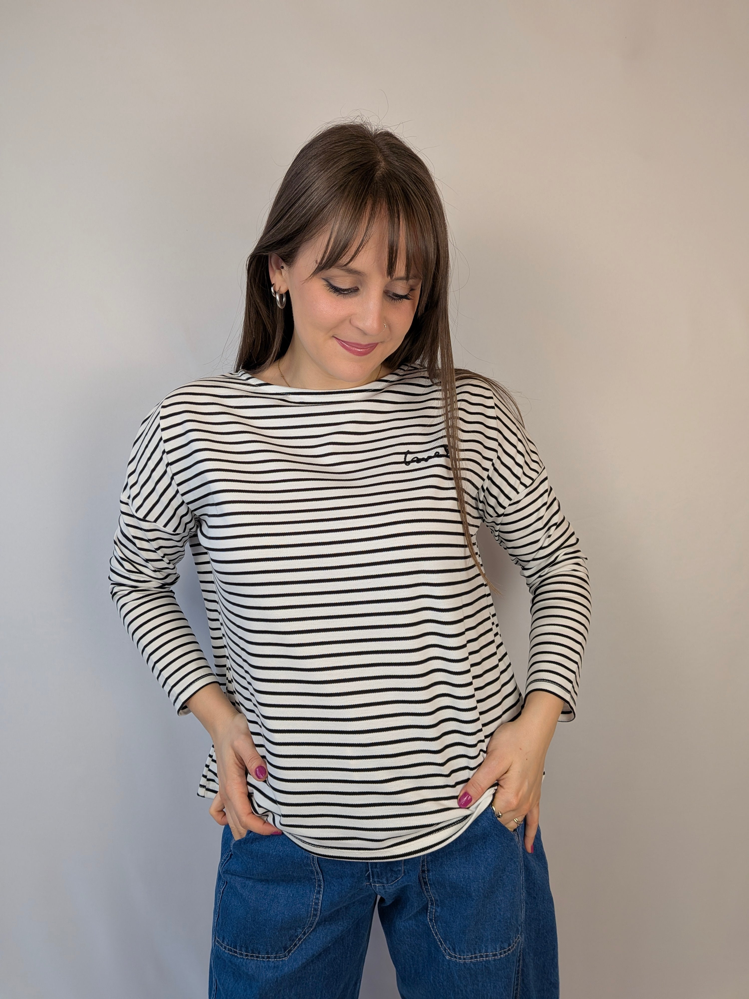 Maglia righe love SUSY MIX