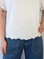 T-shirt ricamo fiori VEROMODA