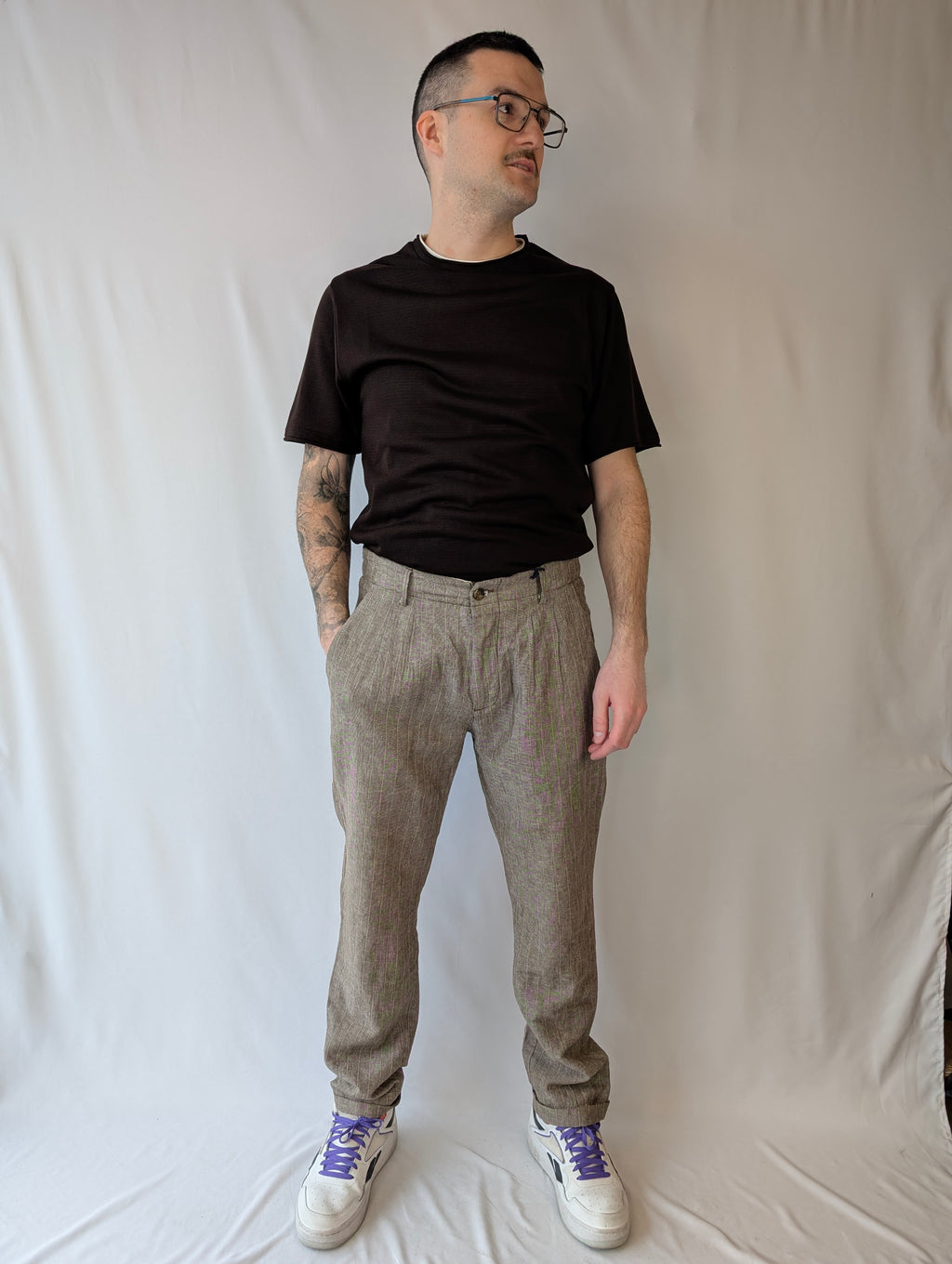 Pantalone gessato PHILOTINTO