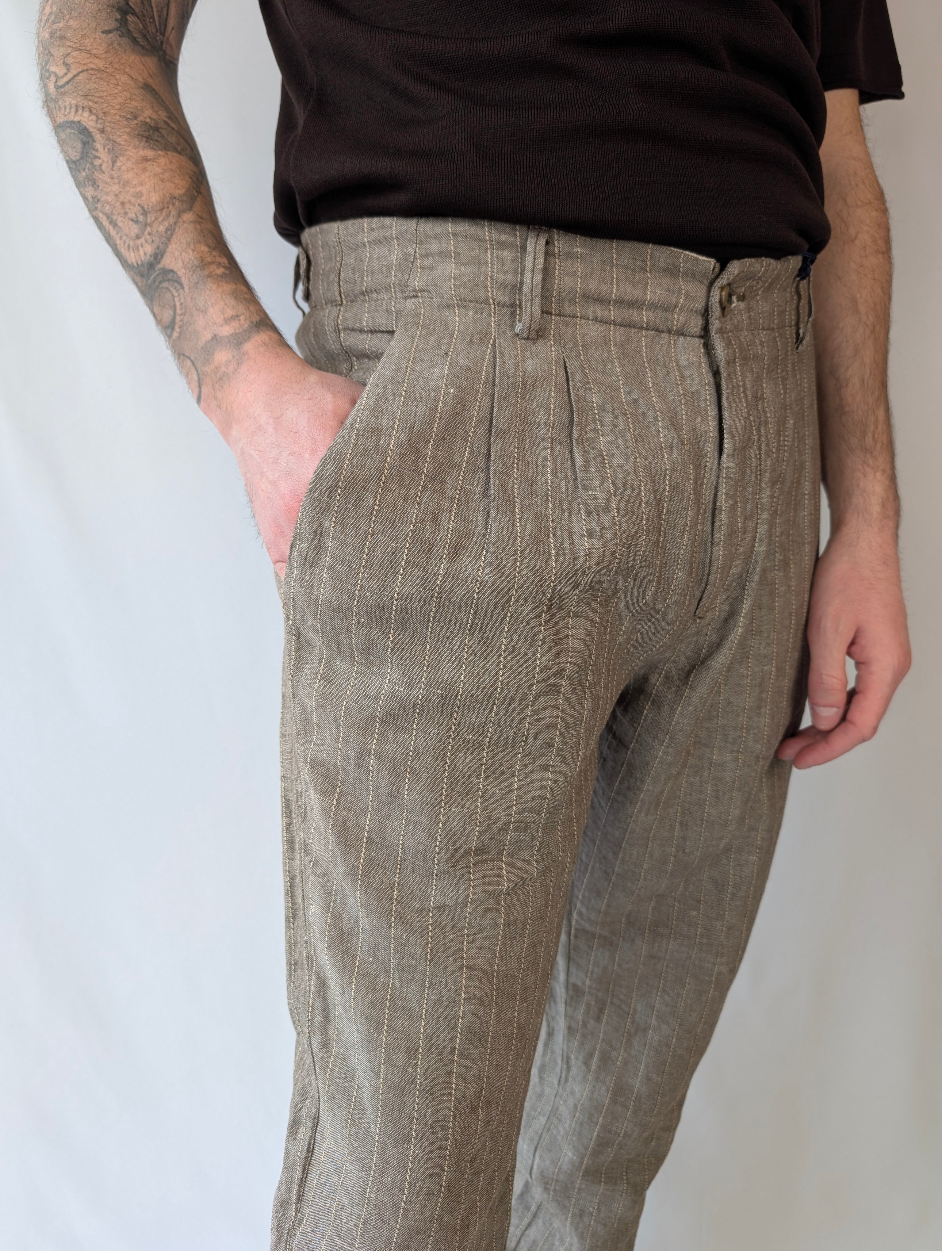 Pantalone gessato PHILOTINTO