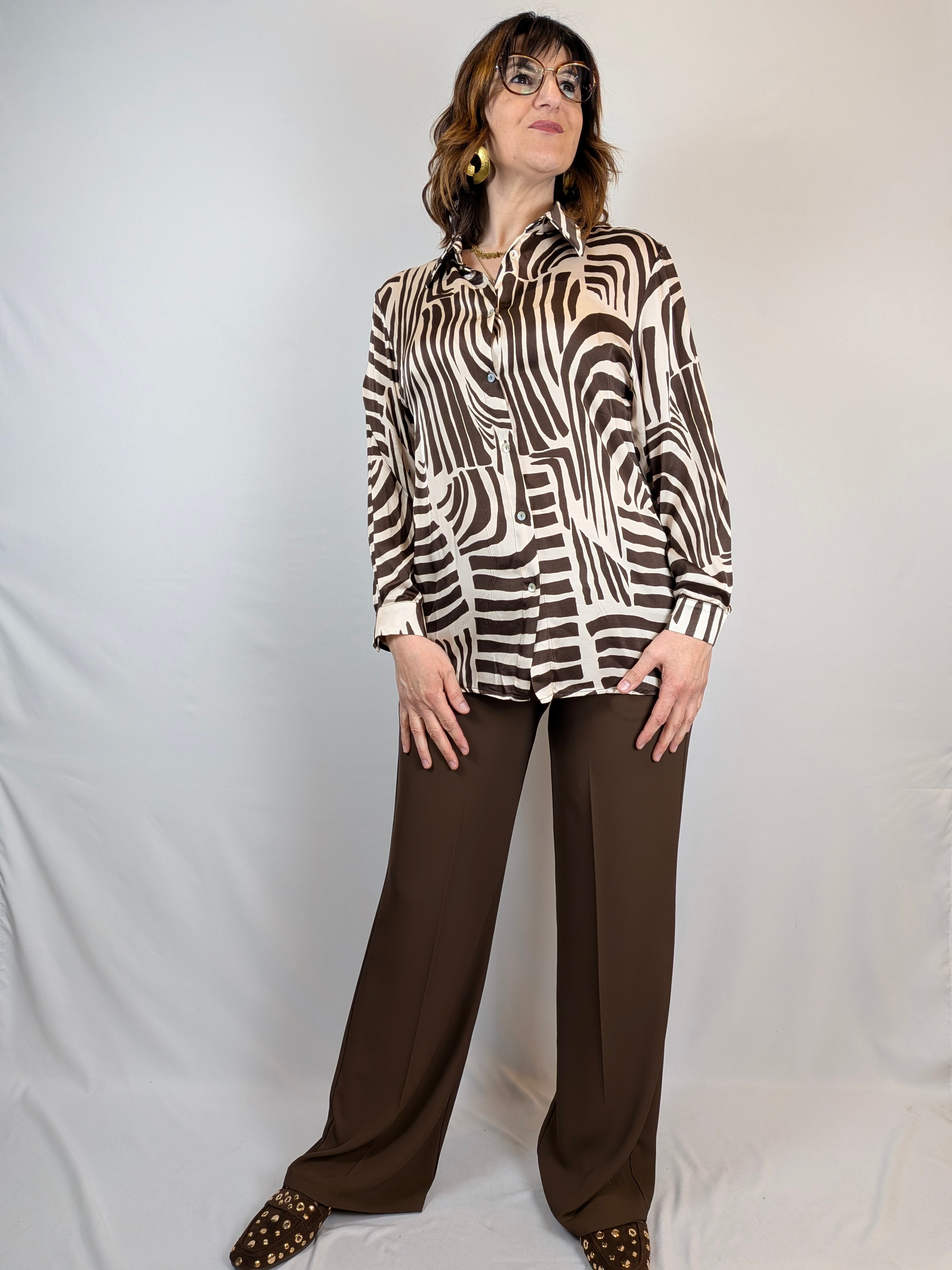 Camicia geometrica SUSY STAR
