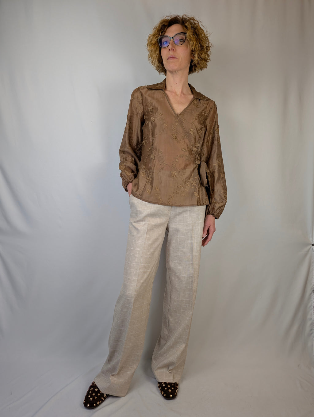 Pantalone check PRANI