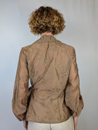Camicia incrocio macramè EVE