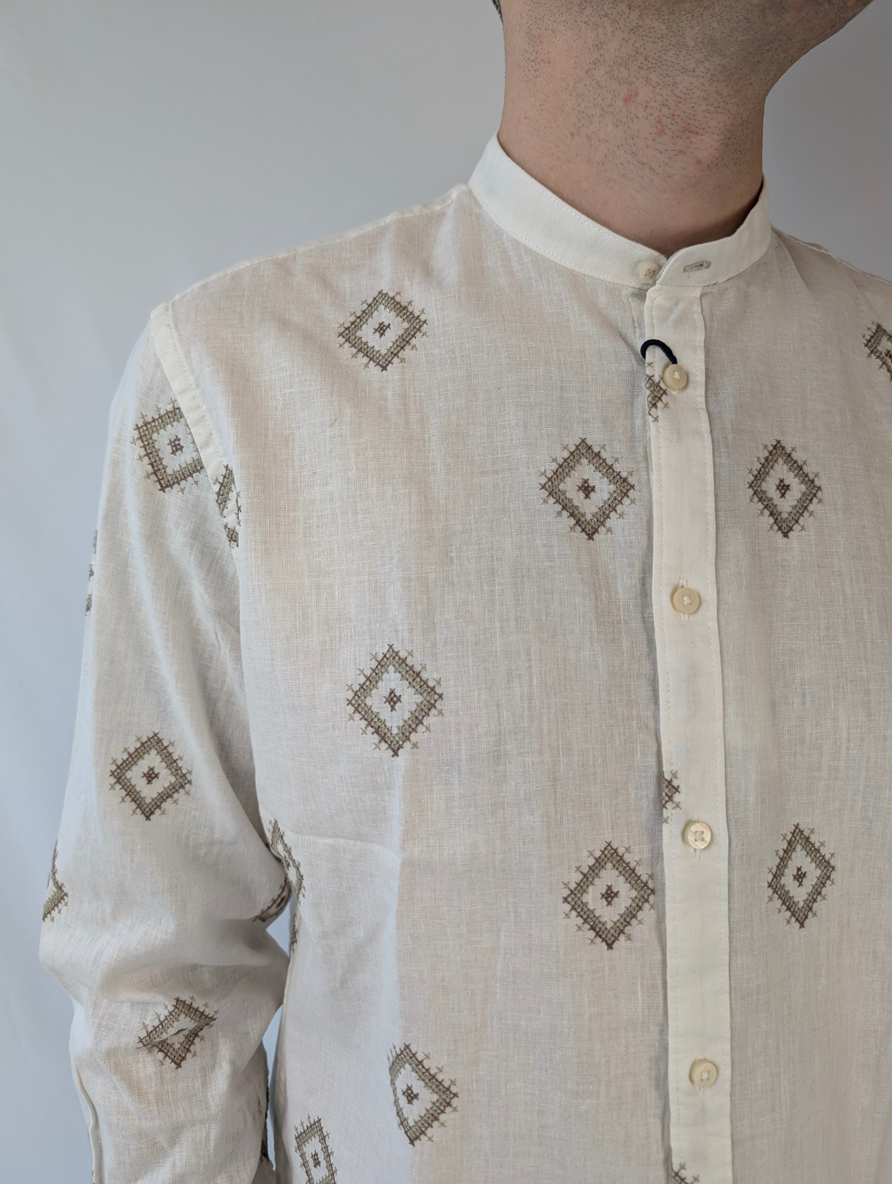 Camicia coreana boho PHILO TINTO