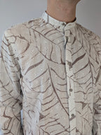 Camicia coreana sangallo PHILO TINTO