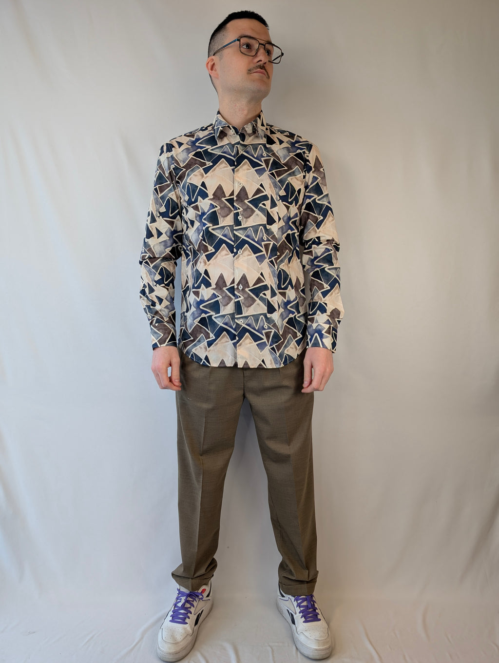 Camicia fantasia optical ALIVE