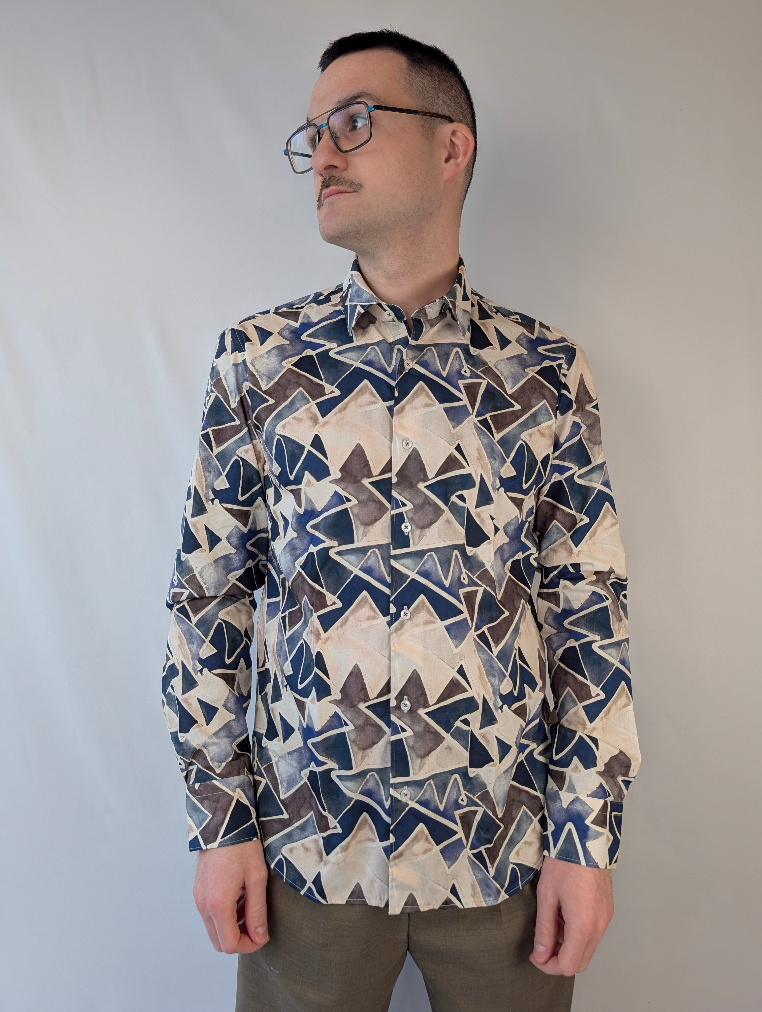 Camicia fantasia optical ALIVE