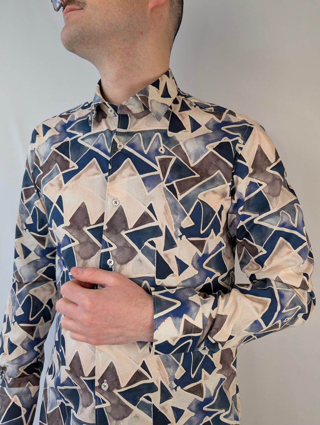Camicia fantasia optical ALIVE