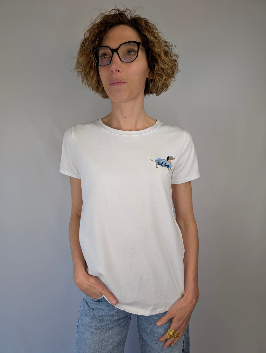 T-shirt hot dog MYASTREET