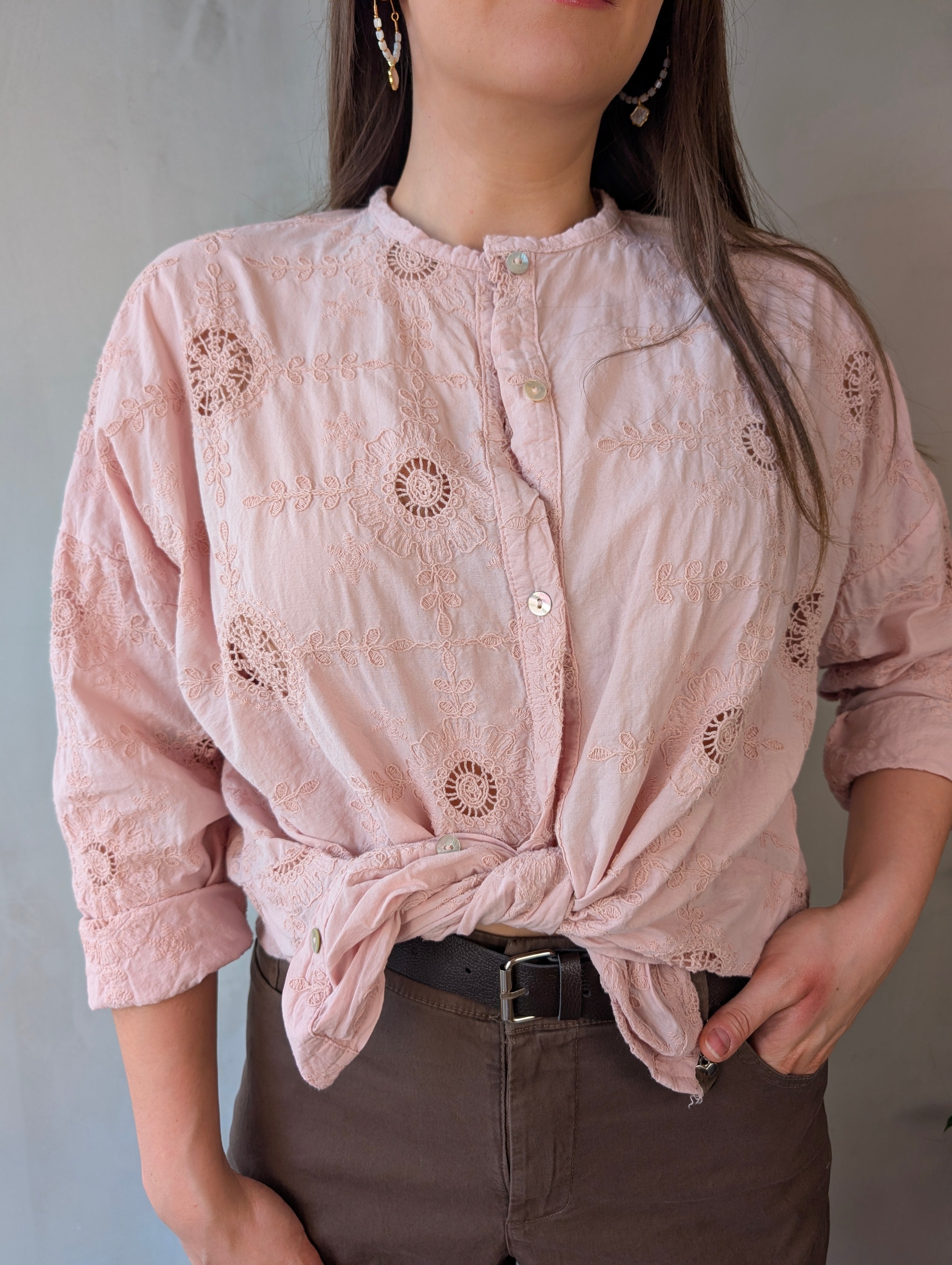 Camicia ricamo SUSY MIX