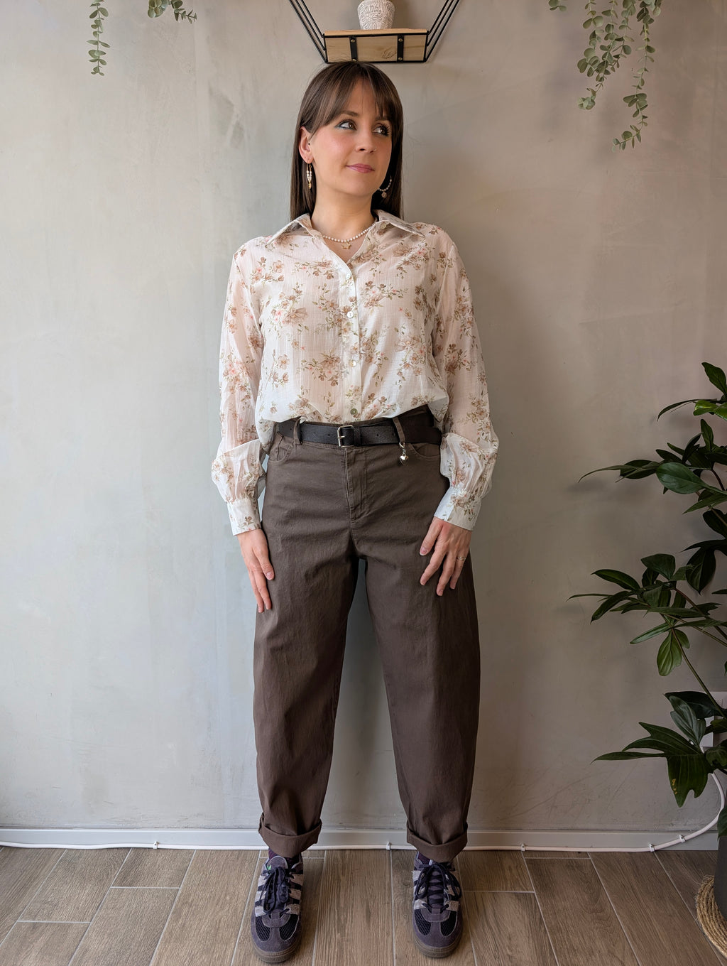 Camicia fantasia floreale SUSY MIX