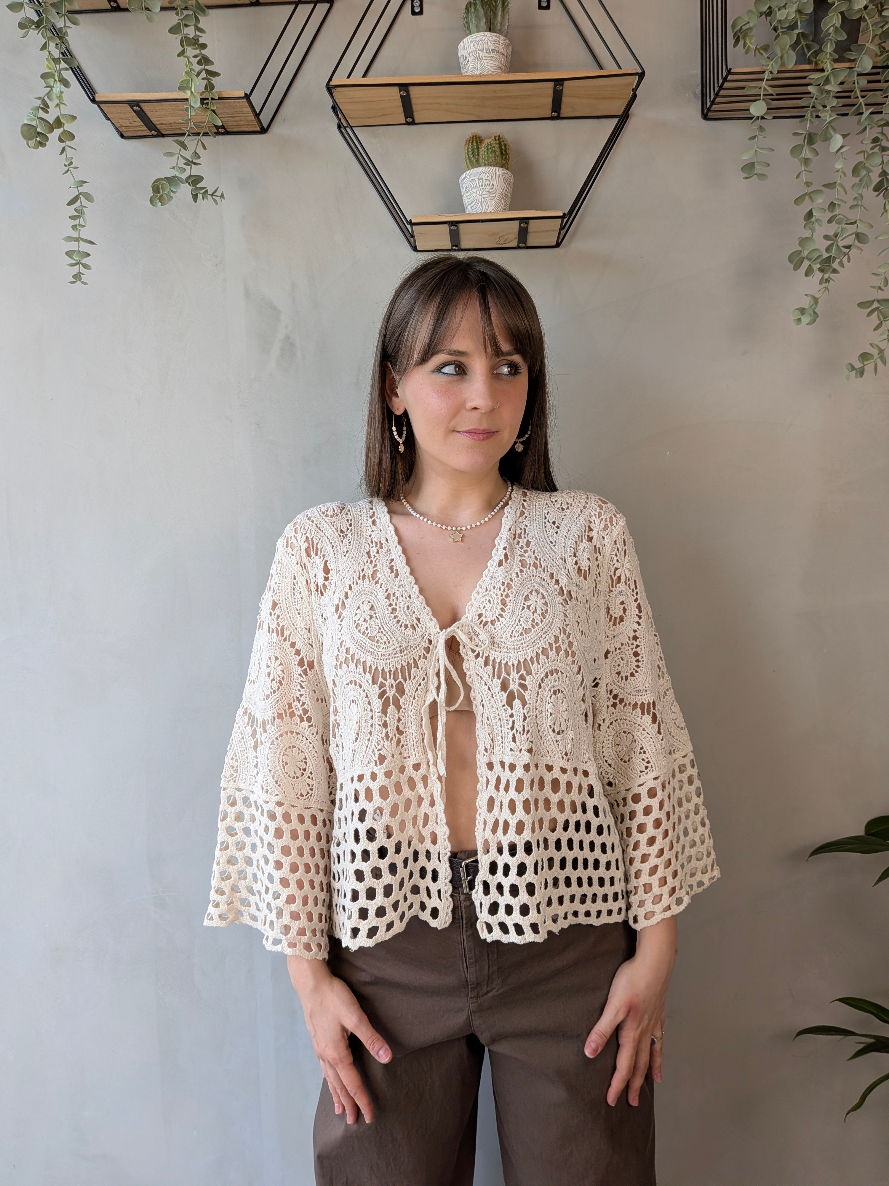 Cardigan lacci SUSY MIX