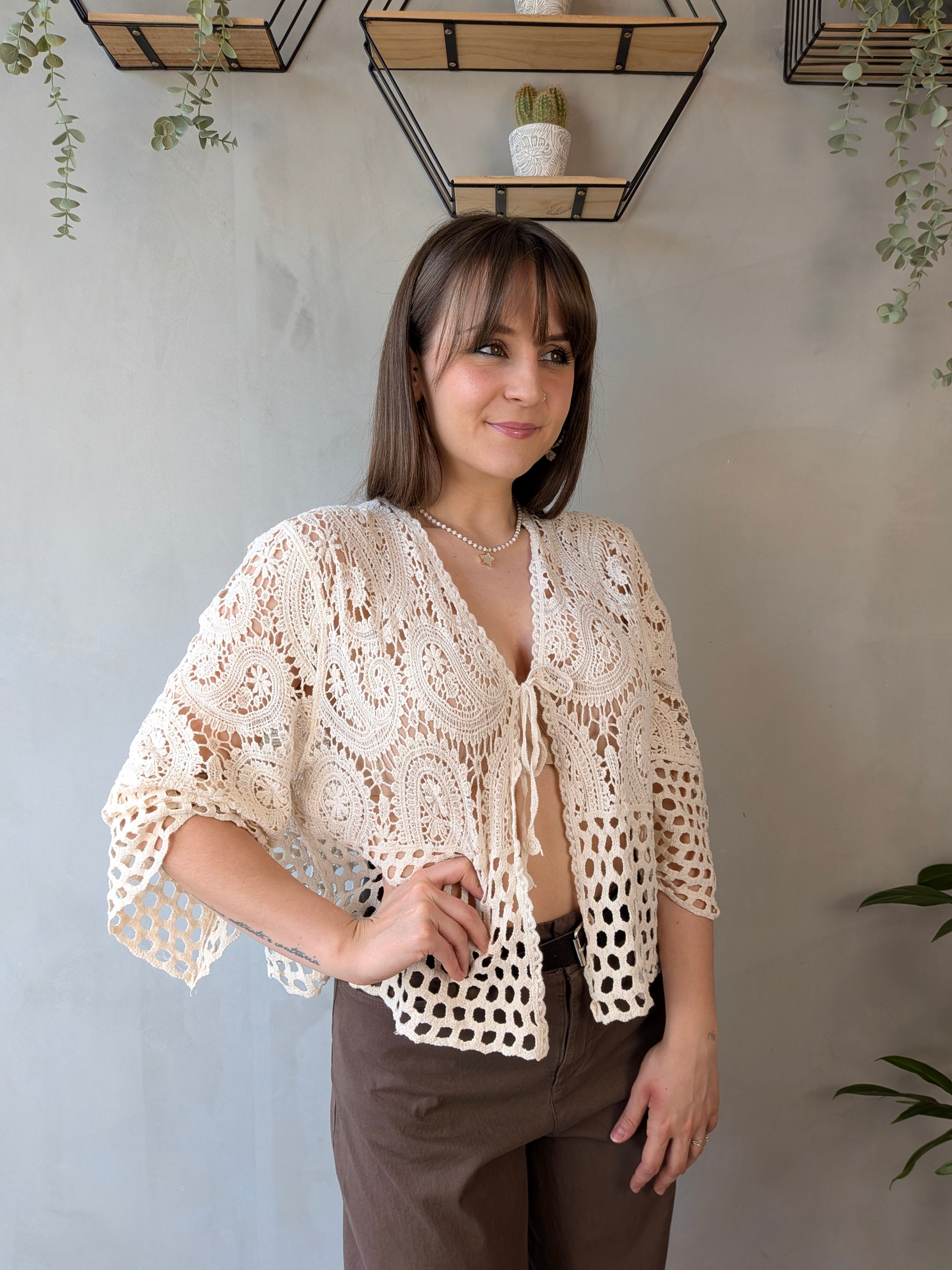 Cardigan lacci SUSY MIX