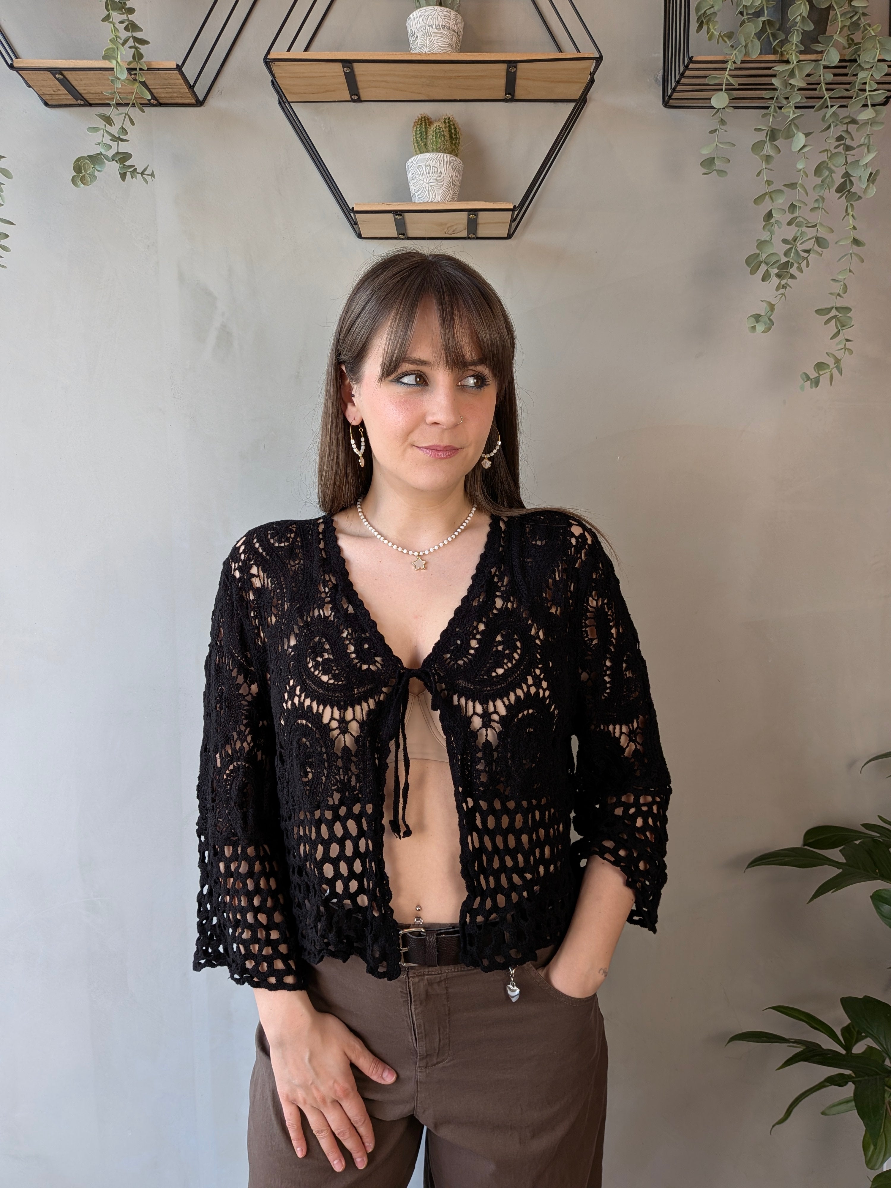Cardigan lacci SUSY MIX